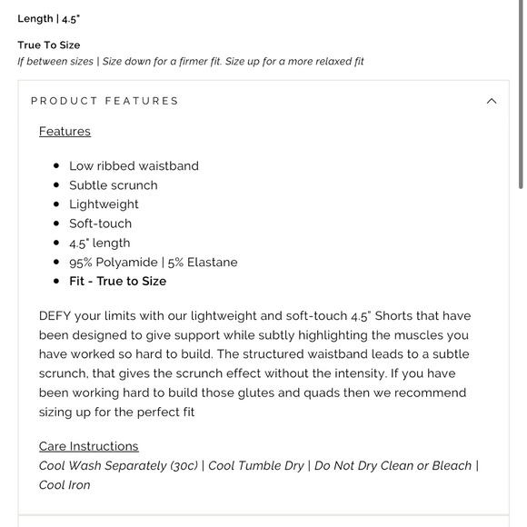 DFYNE DEFY strappy bra and shorts
It is not impact or dynamic - Picture 8 of 8